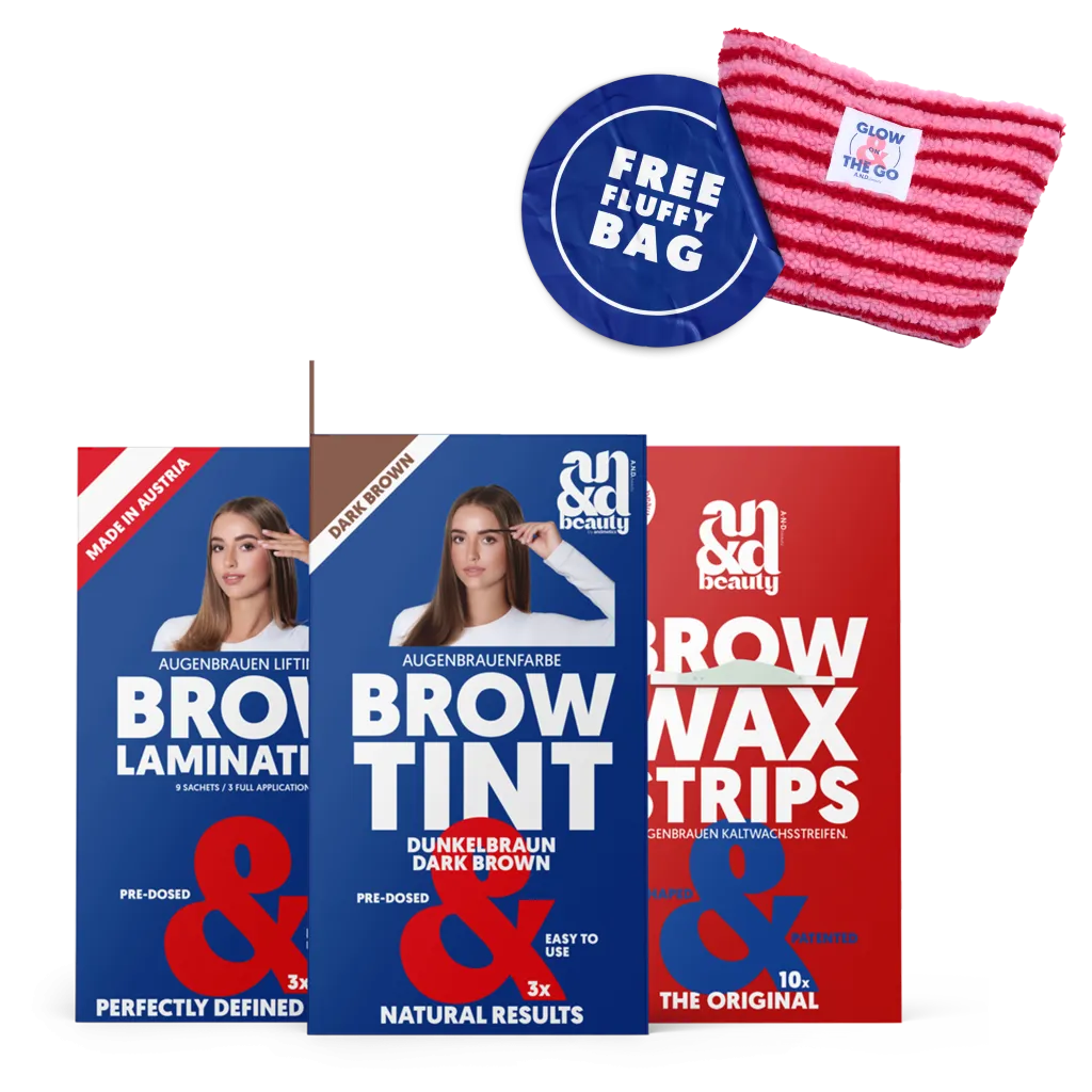 A.N.D. Brow Bundle - darkbrown