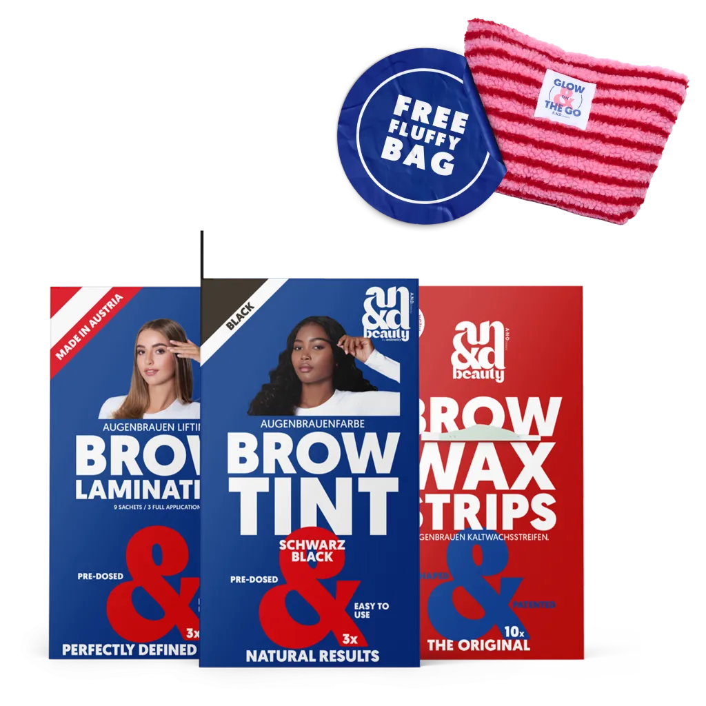 A.N.D. Brow Bundle - black