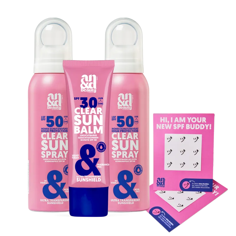 A.N.D. beauty SPF Bundle – Sun Protection Set SPF 30 & 50