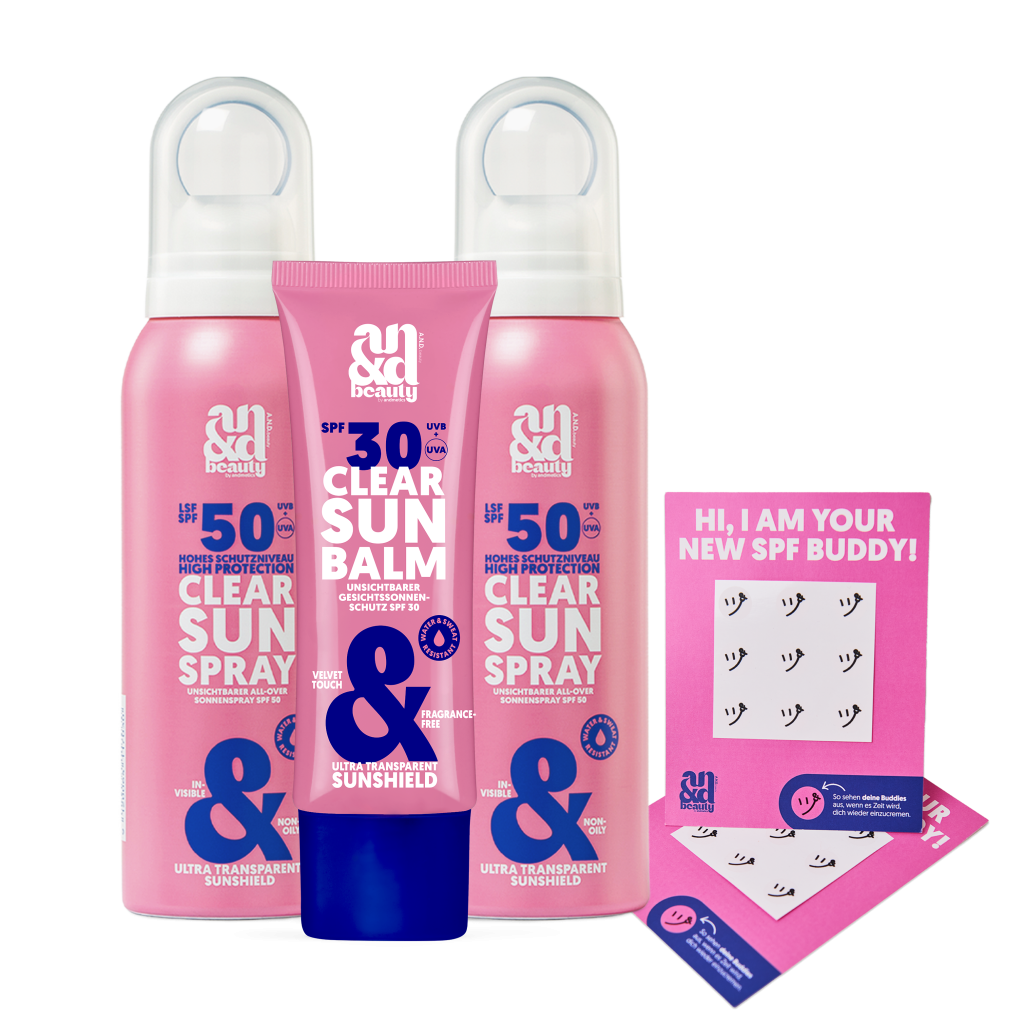 A.N.D. beauty SPF Bundle – Sun Protection Set SPF 30 & 50