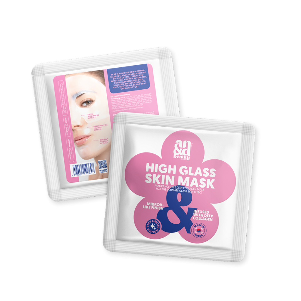 A.N.D. beauty – The High Glass Skin Mask | Korean Glow Effect