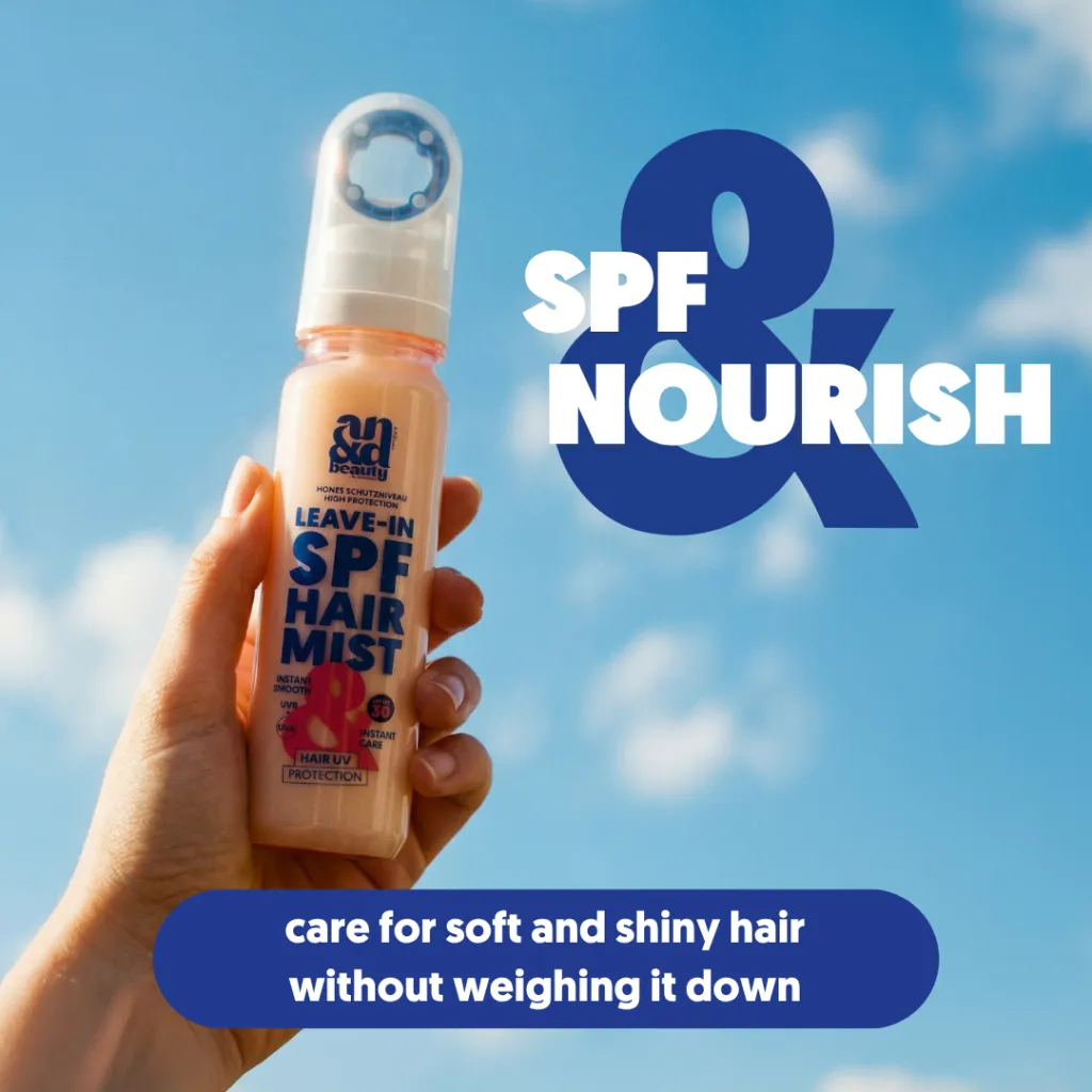 SPF Hair Mist SPF 30 Spray & SPF care for soft and shiny hair