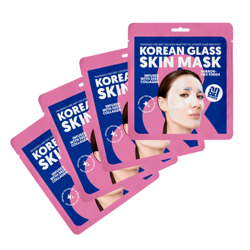 High Glass Skin Mask Bundle of 4 by A.N.D. beauty