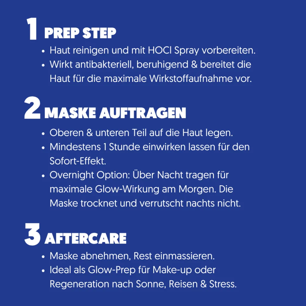 How to use the Glass Skin Mask