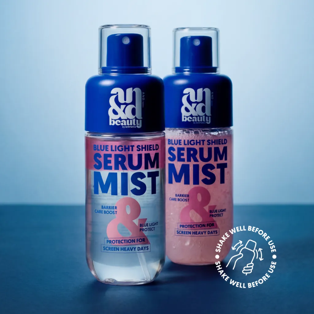 Erfrischender Blaulichtfilter zum Sprayen by A.N.D. beauty