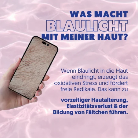 Was macht Blaulicht mit meiner Haut?