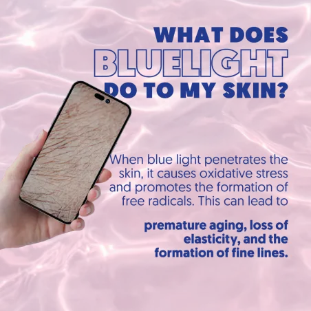 Was macht Blaulicht mit meiner Haut?