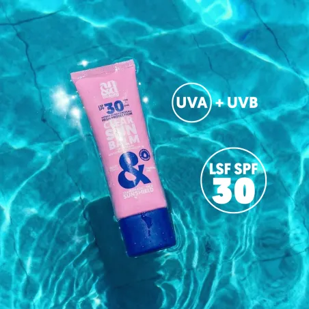 Transparent Sun Screen LSF 30 SPF 30 UVA UVB