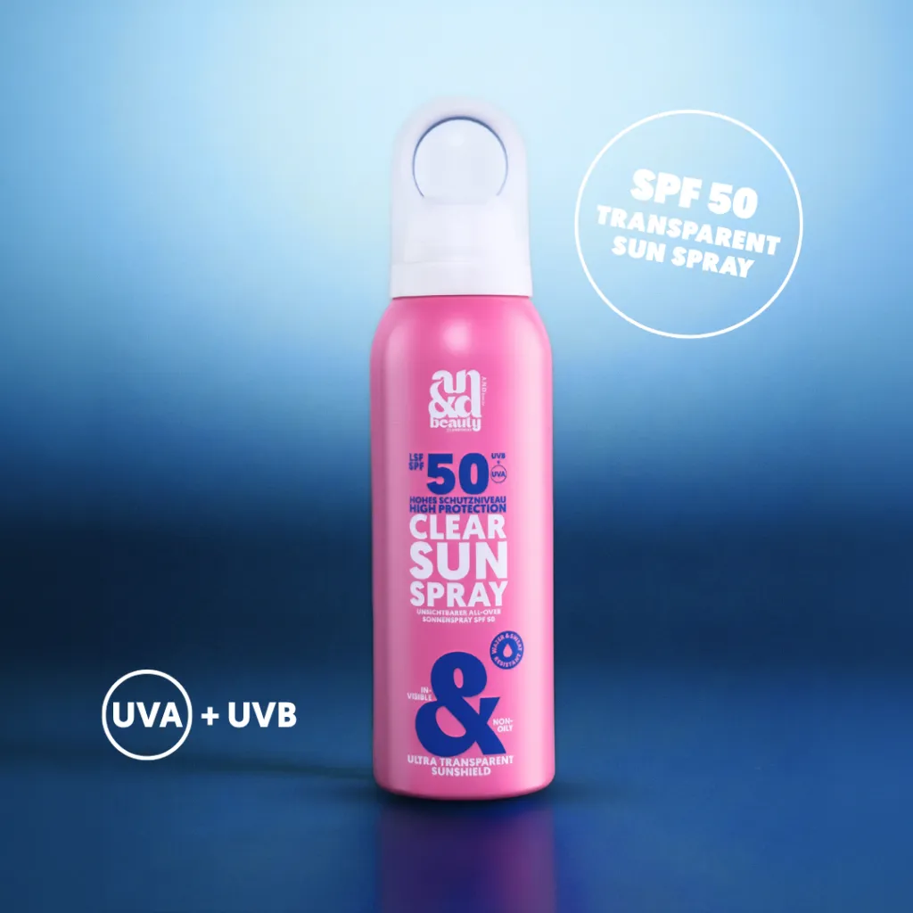 A.N.D. beauty Clear Sun Spray LSF 50 SPF 50