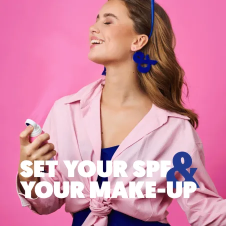 A.N.D. beauty Sunspray usage make-up setting spray