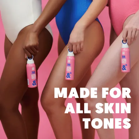 A.N.D. beauty Sunspray made for all skin tones LSF 50 SPF 50