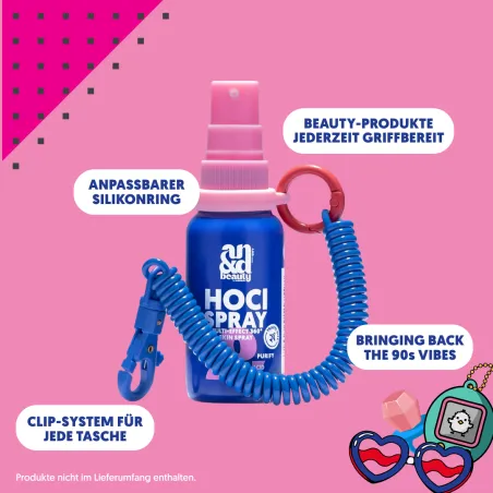 Flex & Glow Charm A.N.D. beauty Clip your beauty essentials to your bag