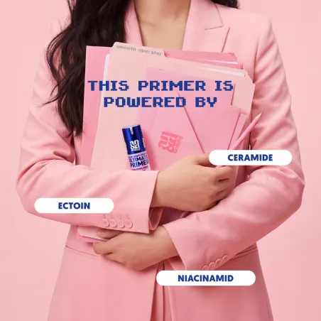 Active ingredients: niacinamide, ceramides, and ectoine in the A.N.D. Blue Light Primer
