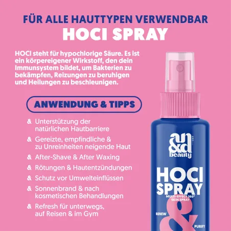 HOCl Spray – Multi-Effect refreshing Skin Spray | A.N.D. beauty