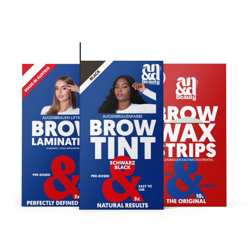 A.N.D. Brow Bundle - black
