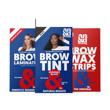 A.N.D. Brow Bundle - black