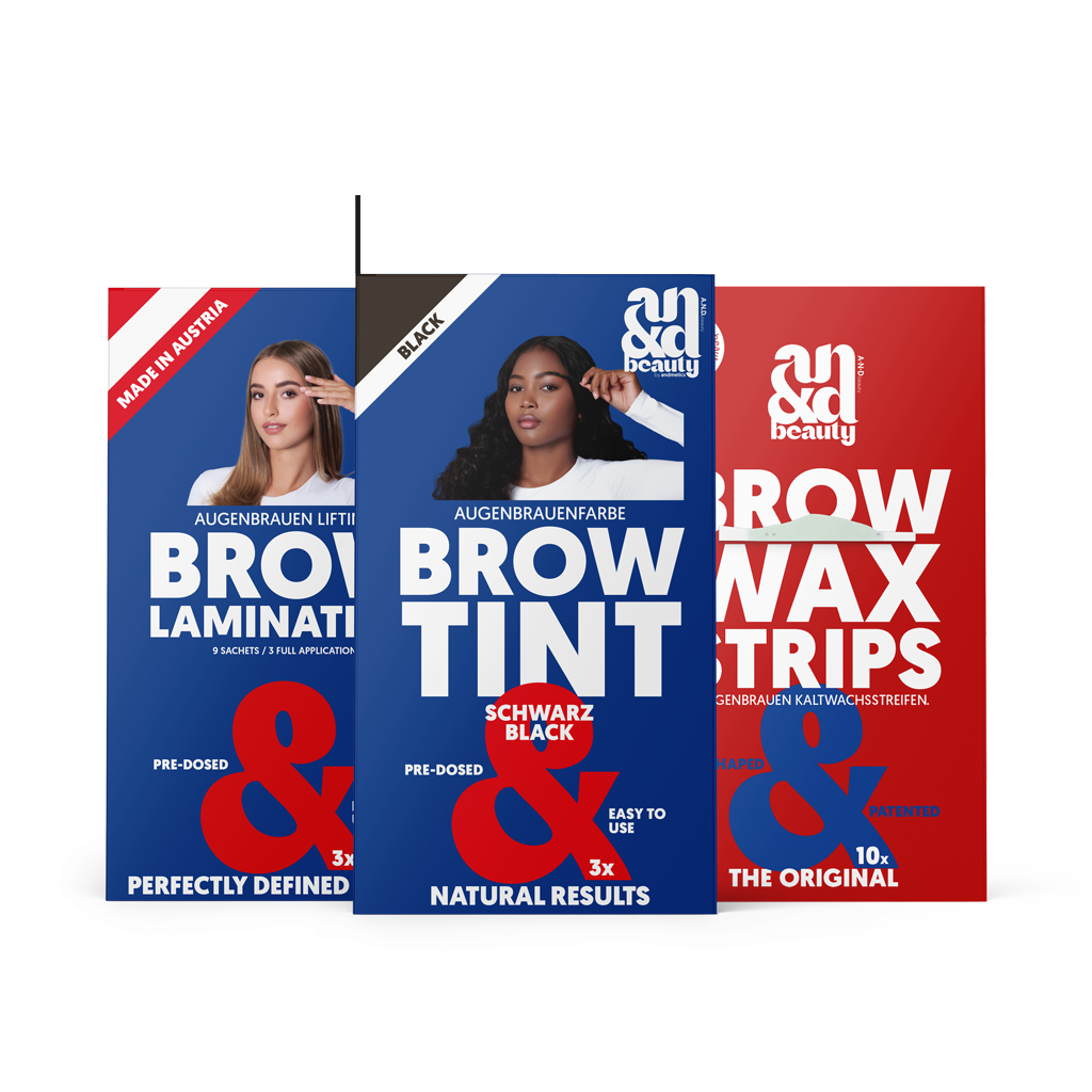 A.N.D. Brow Bundle - black