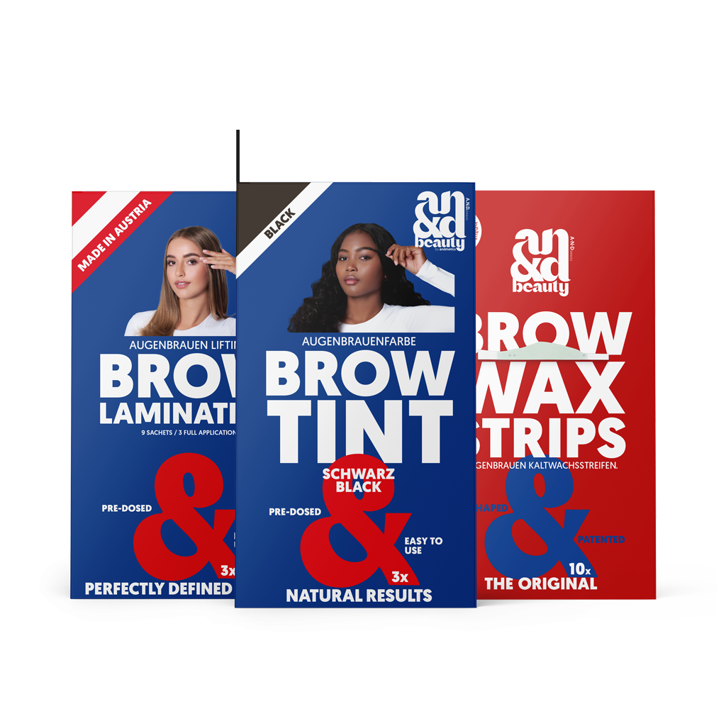 A.N.D. Brow Bundle - black