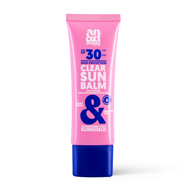 Clear Sun Balm LSF 30 – Invisible. Protective. Everyday. | A.N.D. Beauty