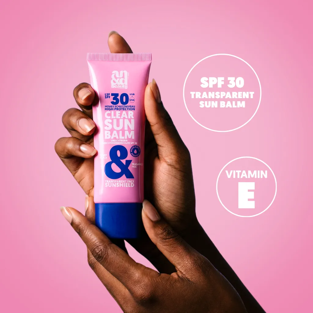 Clear Sun Balm SPF 30 – Invisible. Protective. Everyday. | A.N.D. Beauty