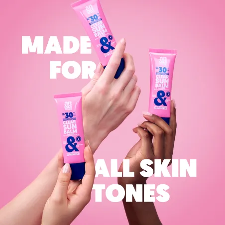 Clear Sun Balm SPF 30 – Invisible. Protective. Everyday. | A.N.D. Beauty