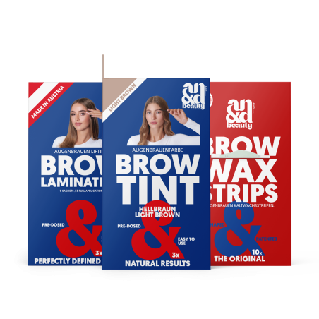 A.N.D. Brow Bundle - light brown