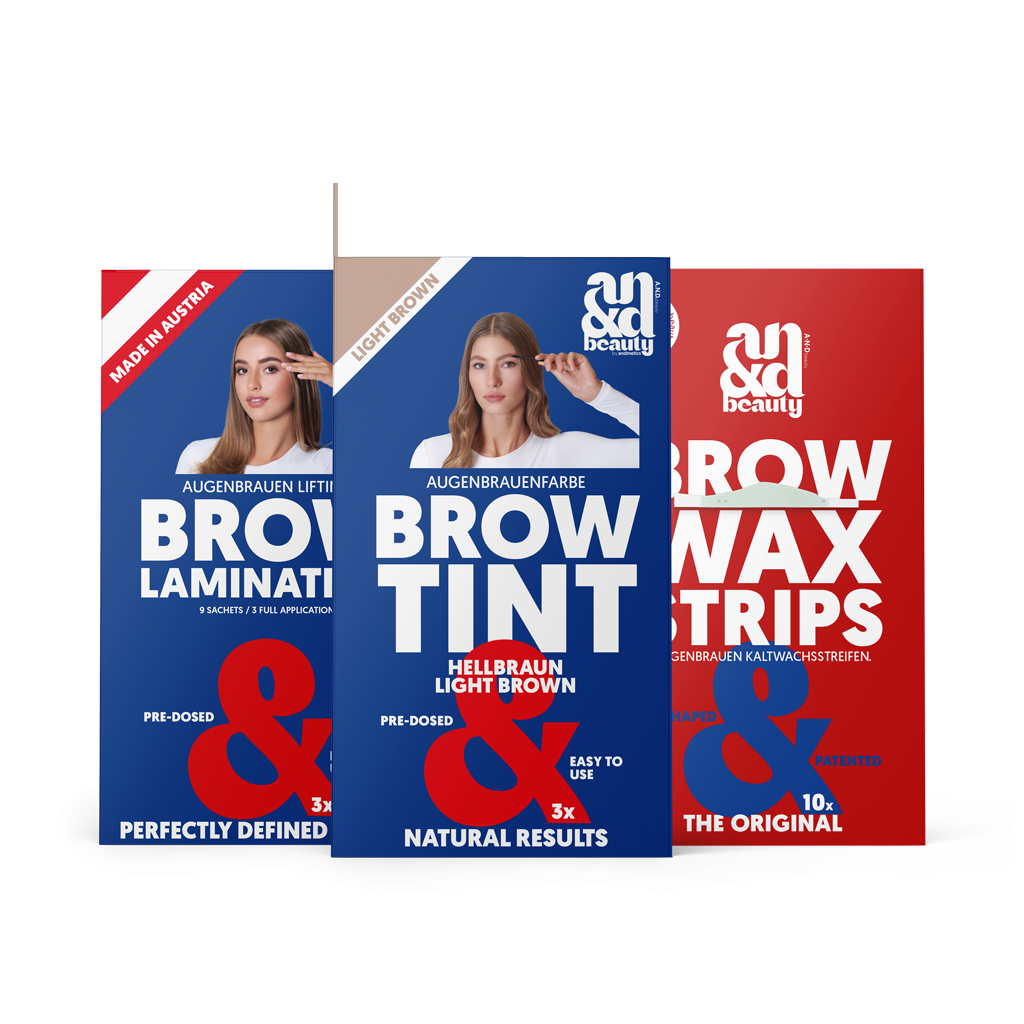 A.N.D. Brow Bundle - light brown