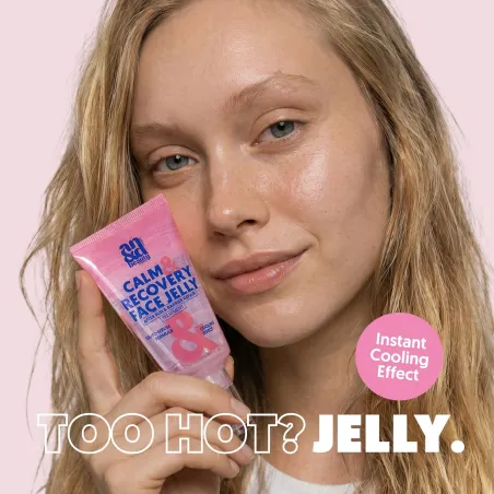 Calm & Recover Face Jelly – Cooling Gel-to-Serum für gestresste Haut | A.N.D. beauty