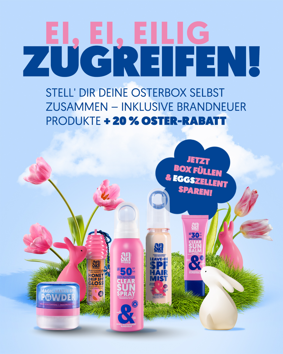 Oster Launch und 20 % Rabatt bei A.N.D. beauty