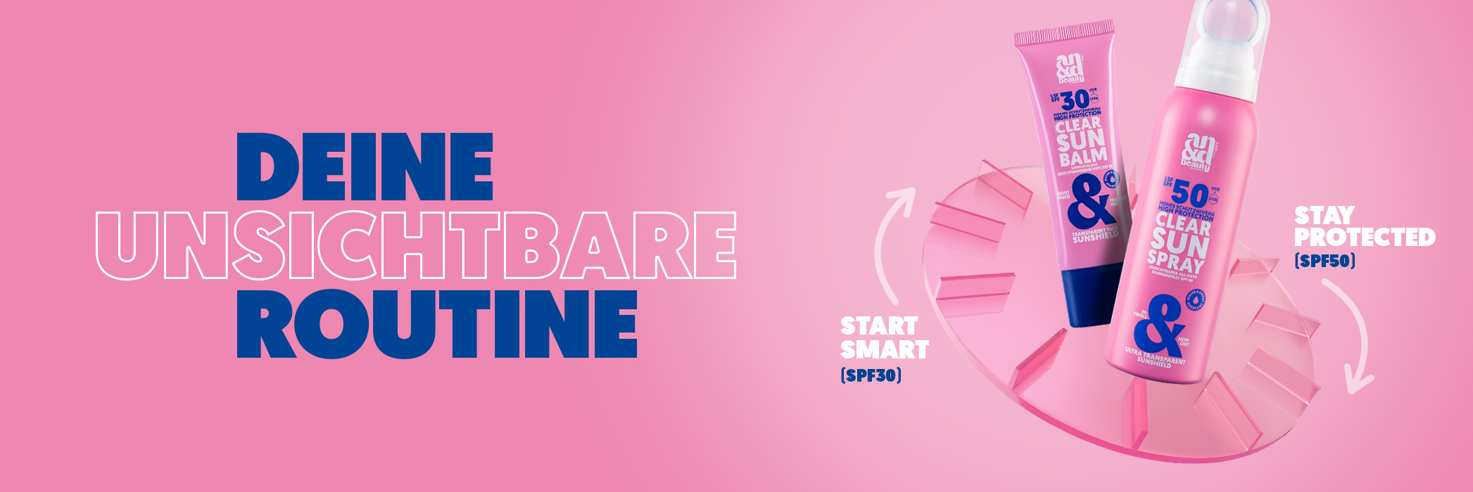 SPF Sun Balm und Sun Spray von A.N.D. beauty 